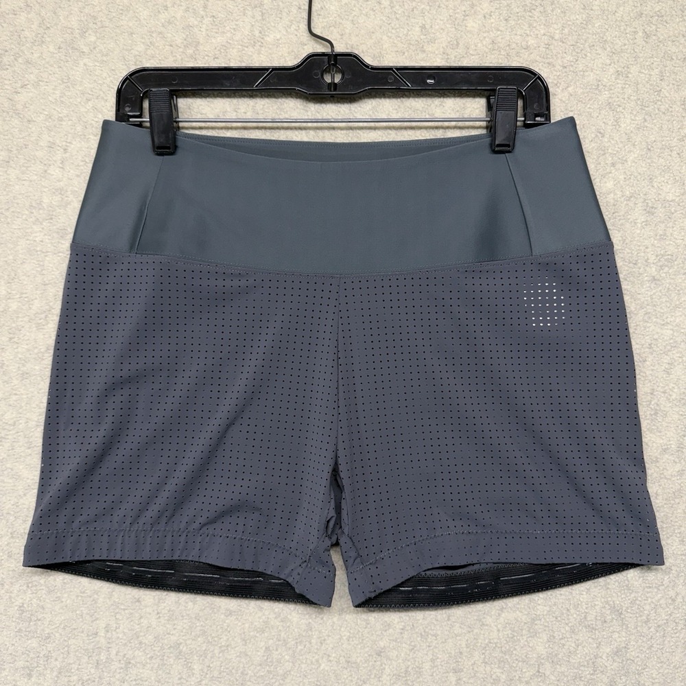 KINONA Women's Golf Shorts‎ Gray Perforated Stretch Performance Size M